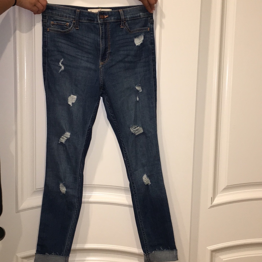Hollister denim skinny jeans